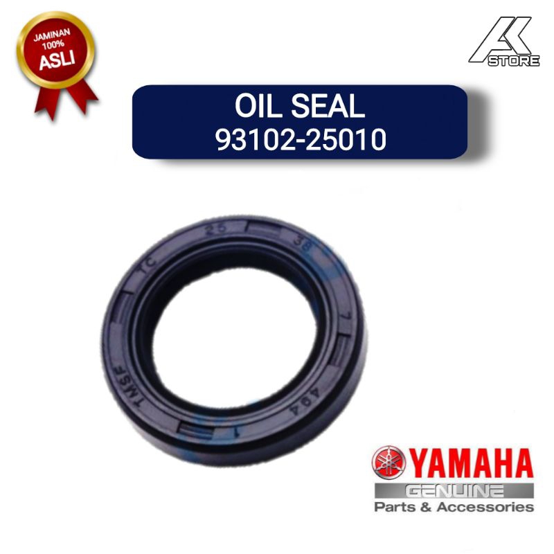 OIL SEAL 93102-25010 | Untuk mesin tempel Yamaha 15PK