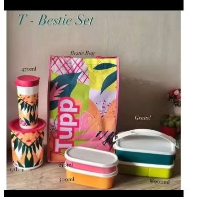 t BESTie set Tupperware