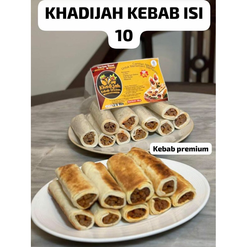 

Kebab khadijah original isi 10