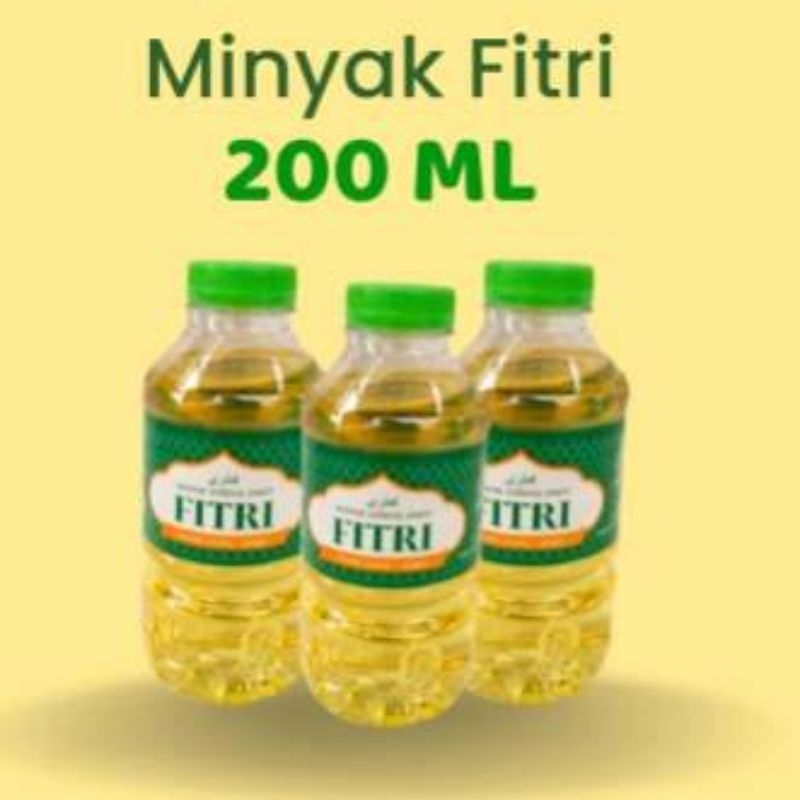 

Minyak Goreng Fitri kemasan botol 200ml / Minyak Goreng berkualitas