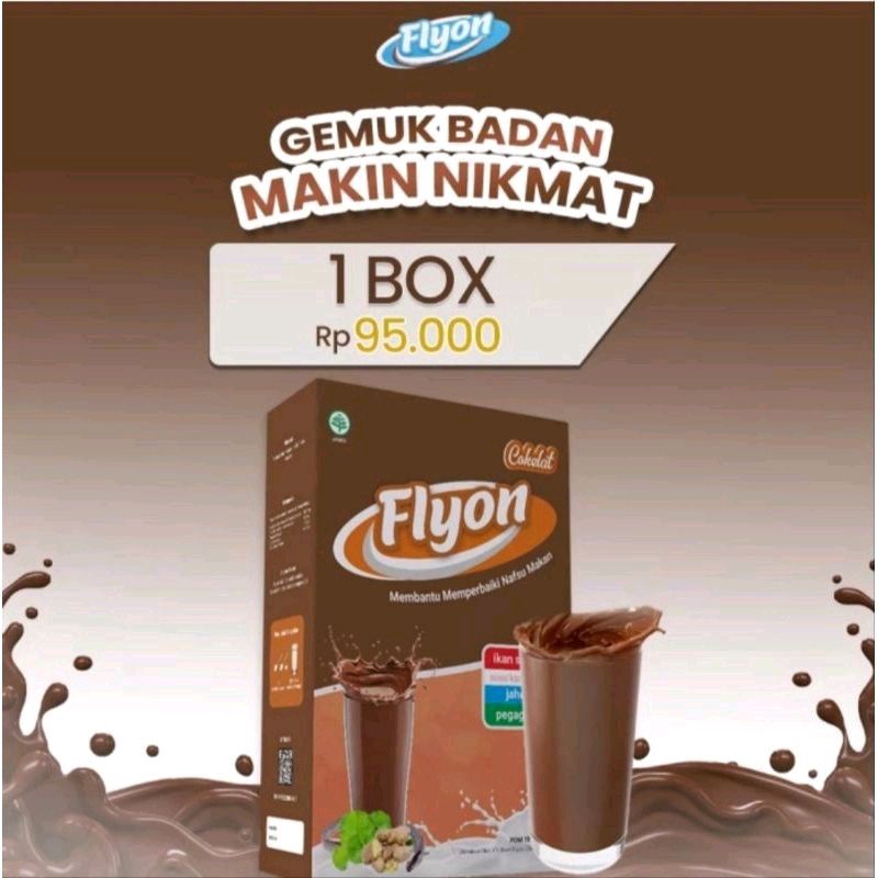 

Susu [FLYON] Coklat Penggemuk Badan Tercepat Dan Penambah Nafsu Makan Vitamin Penggemuk