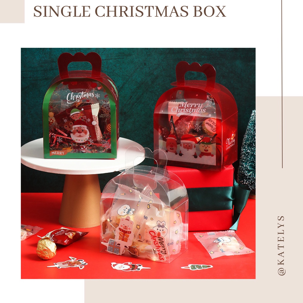 

Diskon 3 Setia Box Natal Kue Hadiah Transparan Christmas Gift Box Box Hadiah Natal Kecil A2