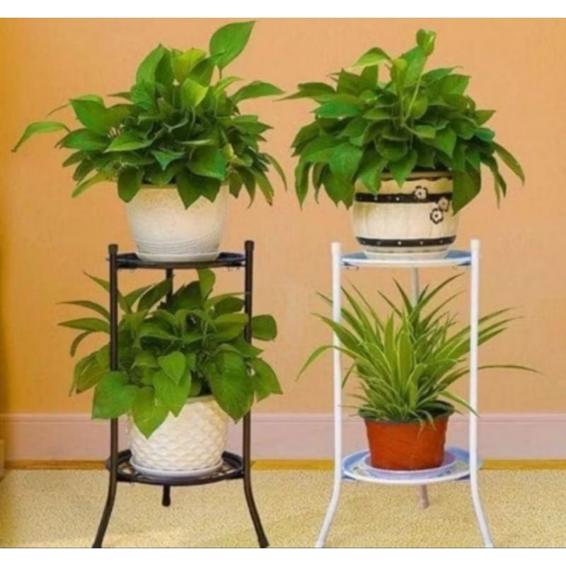 Rak Pot Bunga Besar/Alas Rak Pot Bunga Besi/Dudukan Rak Pot Bunga/Standing Pot Bunga