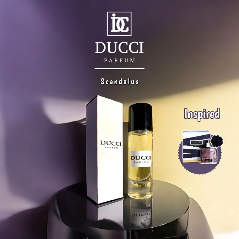 DUCCI Parfum Scandalus - EDP 30 ML - SPL Terbaik - Eau De Parfum - Untuk Wanita