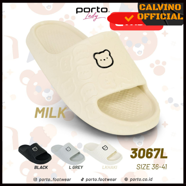 Sandal Slide Porto Cewek 3067L