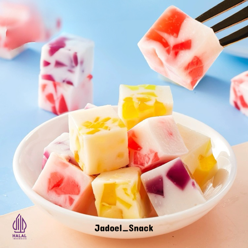 

Permen Cube Jelly Candy isi 10 Buah rasa buah by Jadoel_Snack
