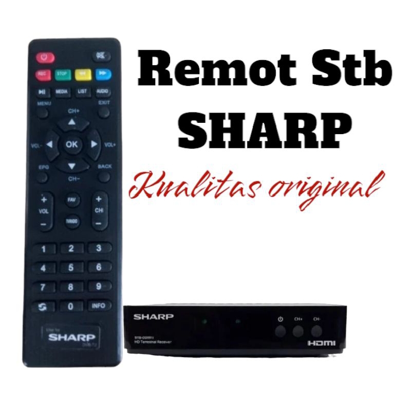 Remot stb Sharp /Remot set top box Sharp