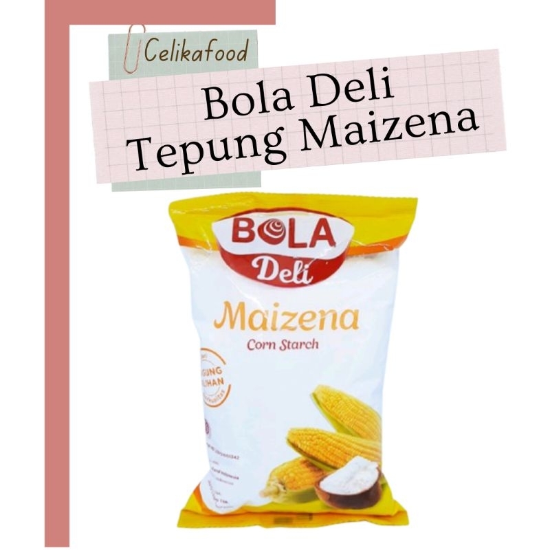 

Tepung Maizena Bola Dela 250 gr Jagung Corn Starch Flour