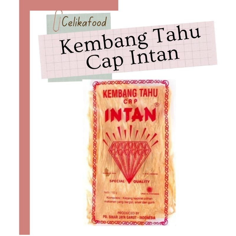 

Kembang Tahu Cap Intan 100gr Capcai Capcay Tofu Kering