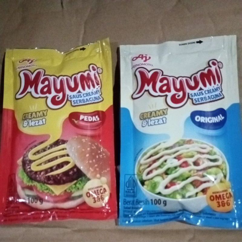 

Mayumi mayonaise pedas 100 gr yummy/ salad