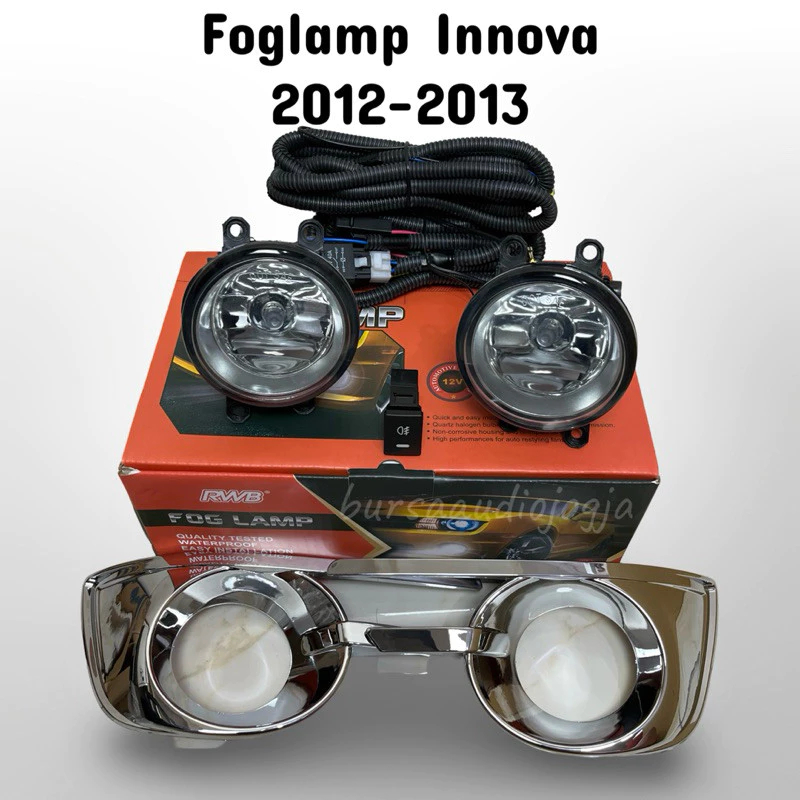 Foglamp Innova 2014 2015 RWB Lampu Kabut mobil Toyota innova 2014-2015