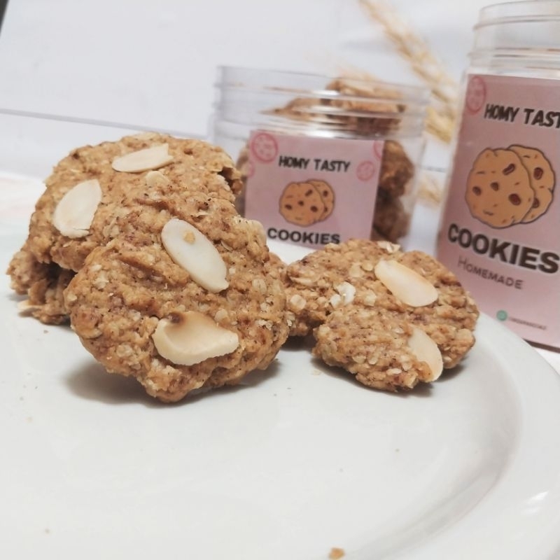 

Almond Oatmeal Cookies