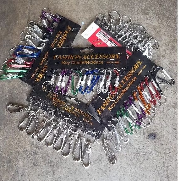 

1PCS GROSIR GANTUNGAN BESI gantungan kunci tas carabiner gantungan aksesoris panjat tebing outdoor serba guna bahan bagus harga grosir murah