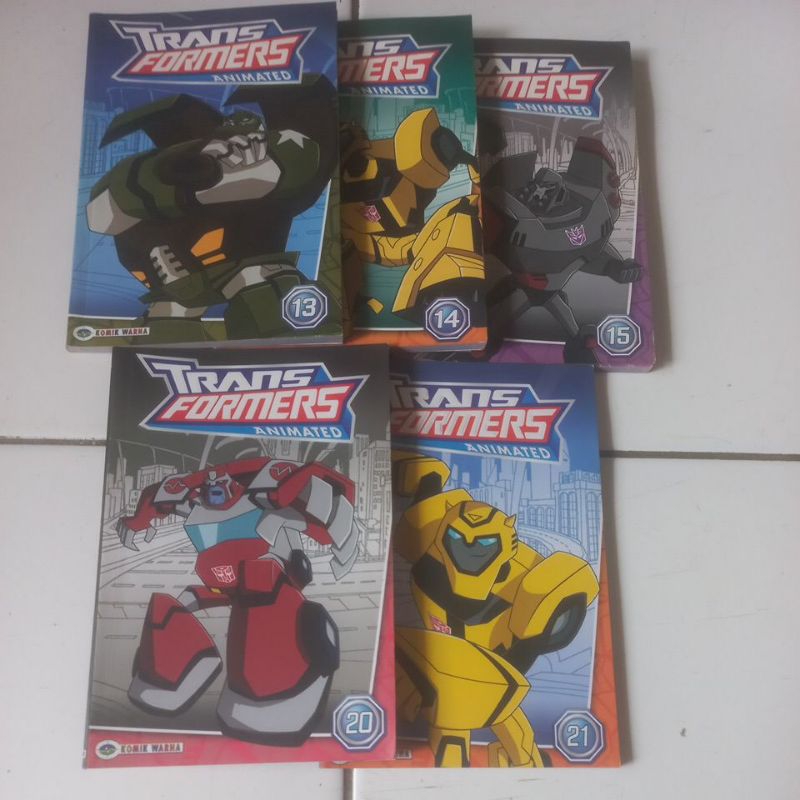 KOMIK TRANSFORMERS ANIMATED