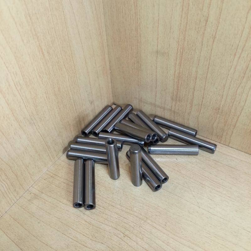 dowel pin mstp 5×25 new original Japan misumi pin dowel 5×25 baru lubang drat
