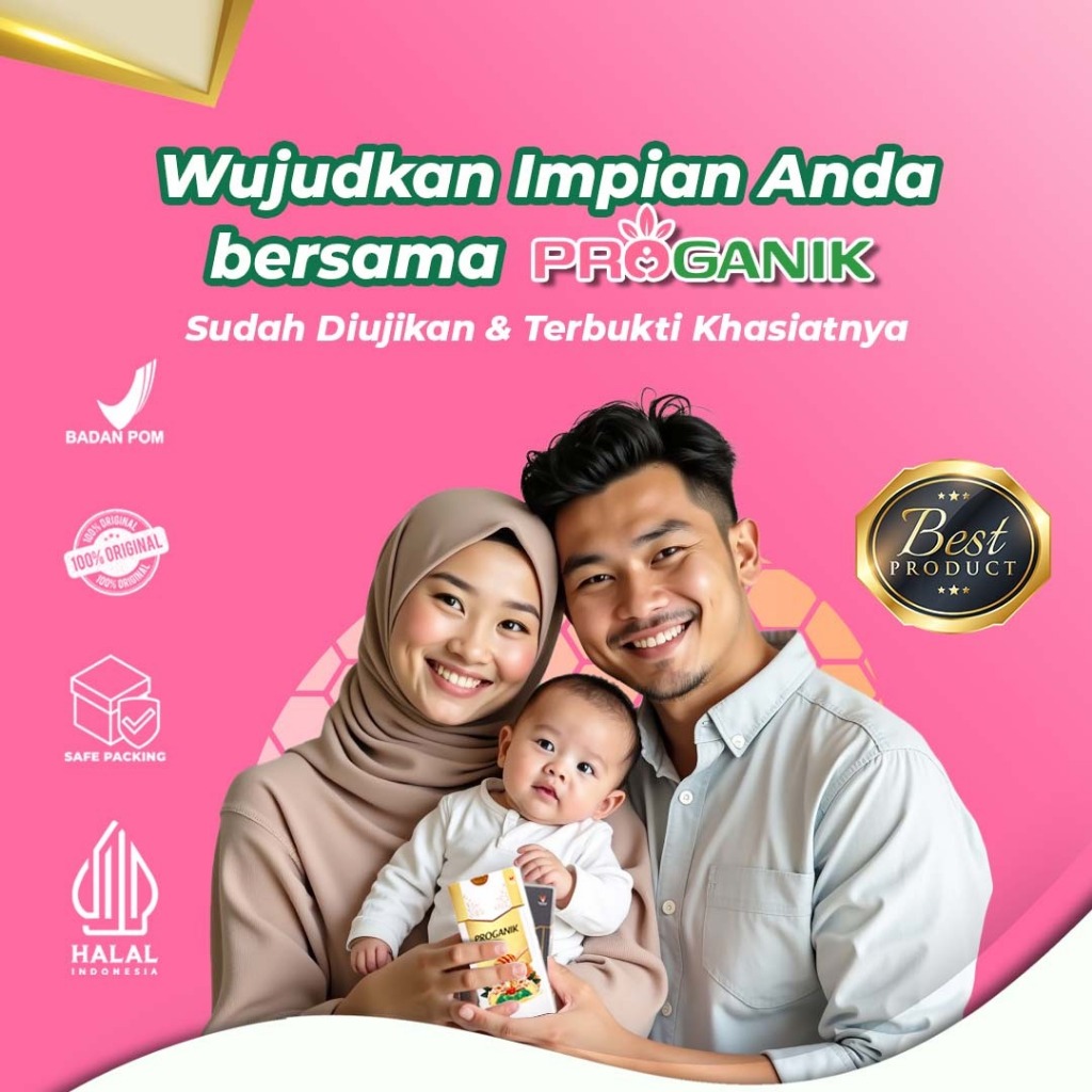 [BPOM] PROGANIK WOMEN & MEN - Proganik Madu Promil Madu Kuat Madu Pria Madu Kesuburan Madu Herbal