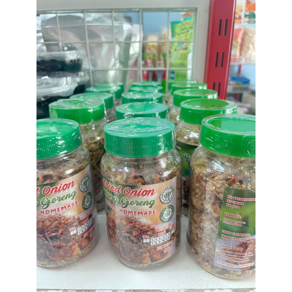 

Bawang Goreng Vegan dari kol 85g