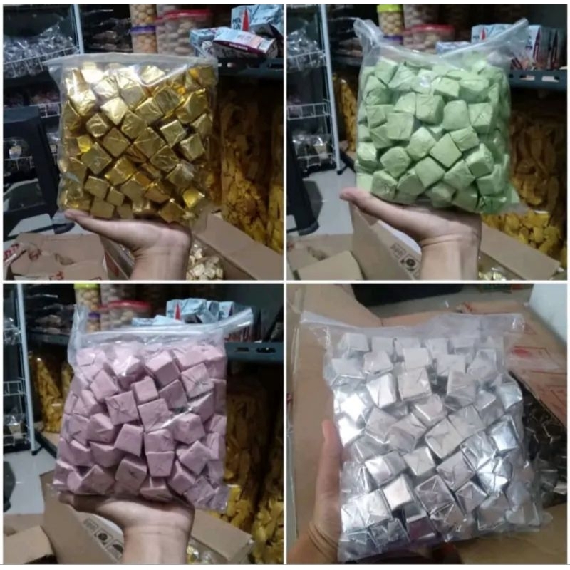 

Coklat piramid silveraqeen mix delfi 1kg