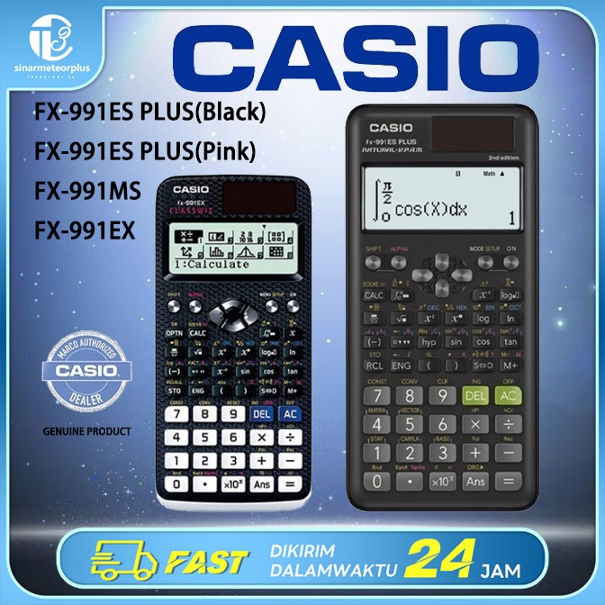 

Kalkulator Scientific Casio ilmiah FX-991EX/991ES-Plus Kalkulator Casio Scientific Calculator Casio Scientific