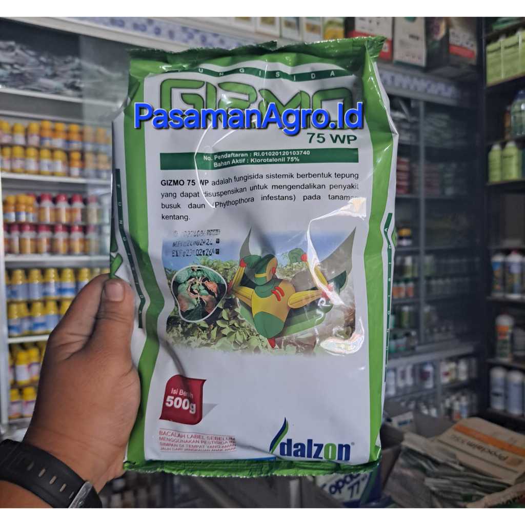 FUNGISIDA GIZMO 75 WP - 500 GRAM