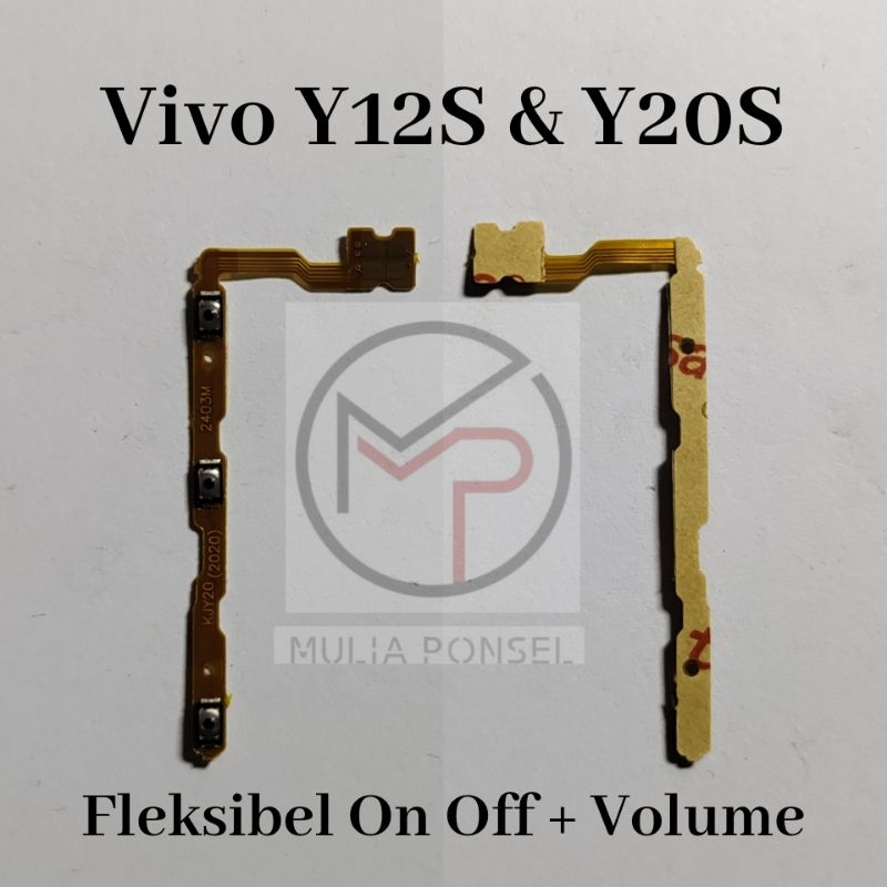 Fleksibel On Off + Volume Vivo Y12S & Y20S (Flexible on/off+vol Vivo Y12S & Y20S)