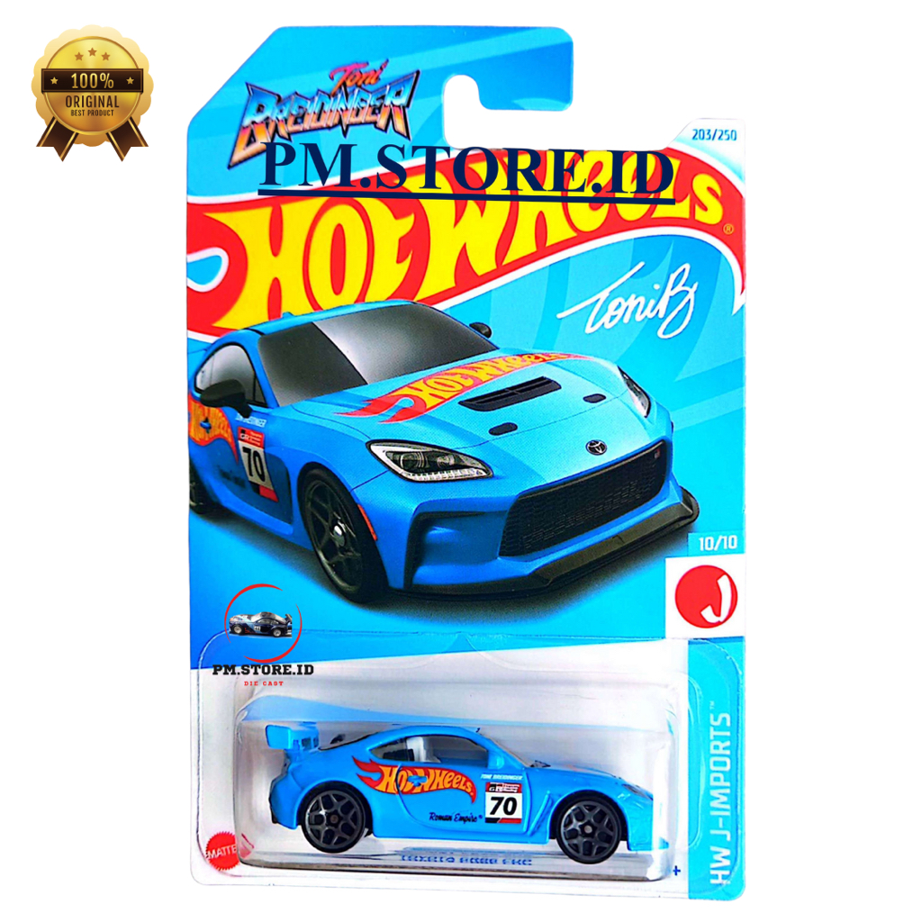 Hot wheels toyota GR86 cup biru