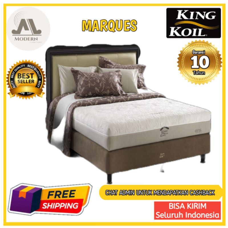 Springbed King Koil Full Latex Marquess