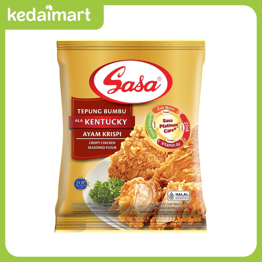 

Sasa Tepung Bumbu Kentucky 900 Gram