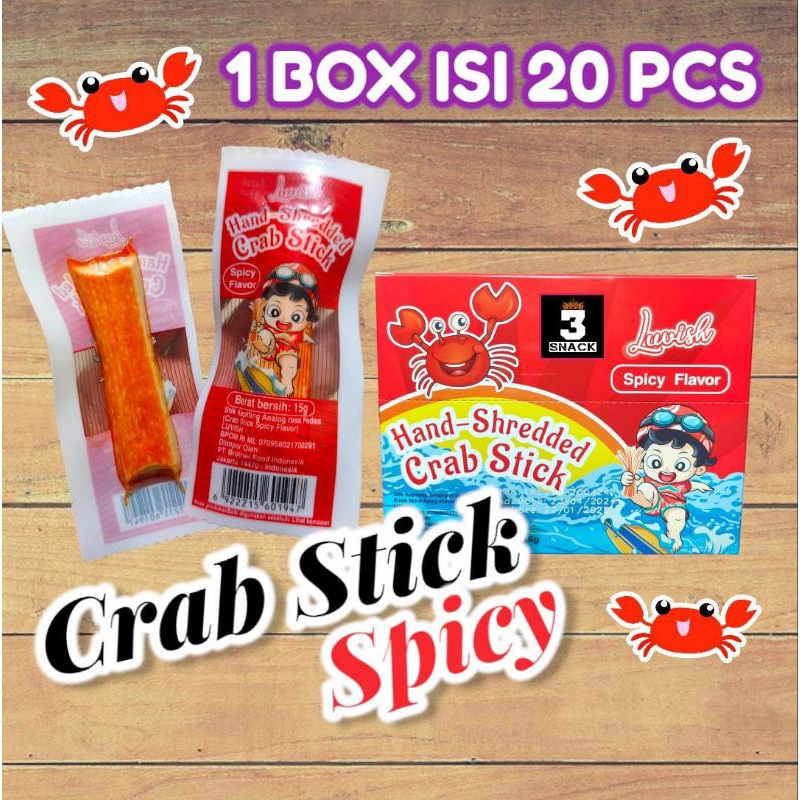 

Crab Stick 1 Box Isi 20 Pcs