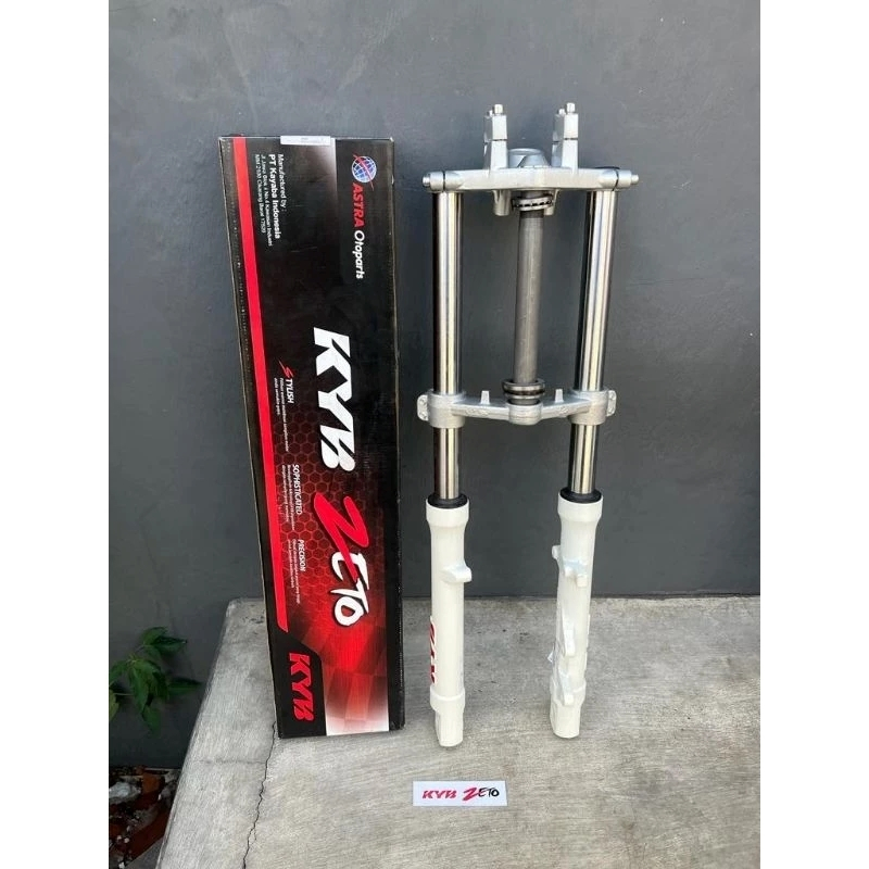 SHOCK SKOK DEPAN ORIGINAL KYB ZETO SET SEGITIGA NINJA GORILLA PNP HONDA CB GL MP TIGER