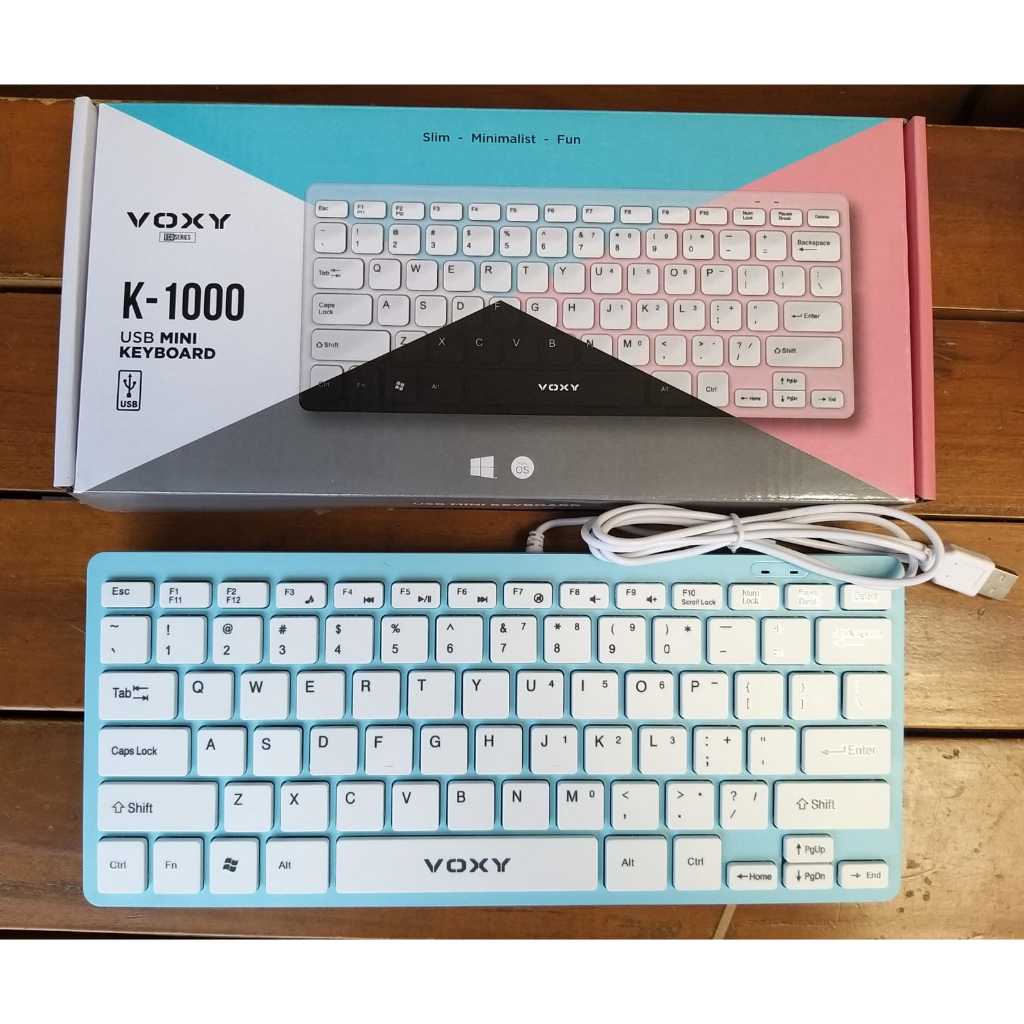 RK Keyboard mini USB VOXY keyboard usb mini colour