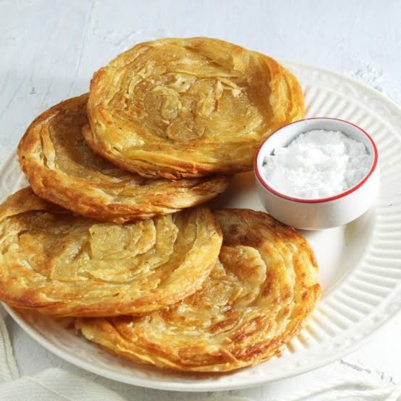 

Roti Maryam Roti Cane Roti Canai Original isi 5pcs Free Gula Putih