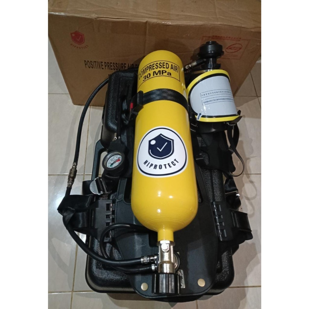 Breathing Apparatus SCBA Hiprotect 6 Ltr / Alat Bantu Pernapasan Murah / Breathing Apparatus Murah