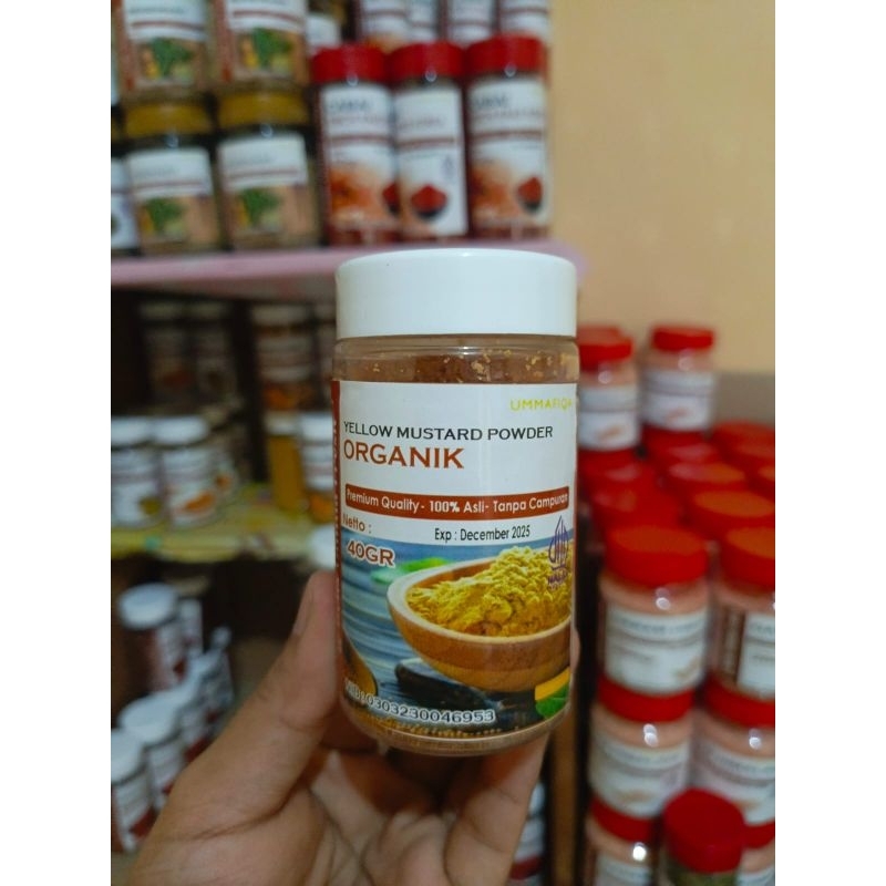 

Yellow Mustard organik || Biji Sawi kuning 40gr