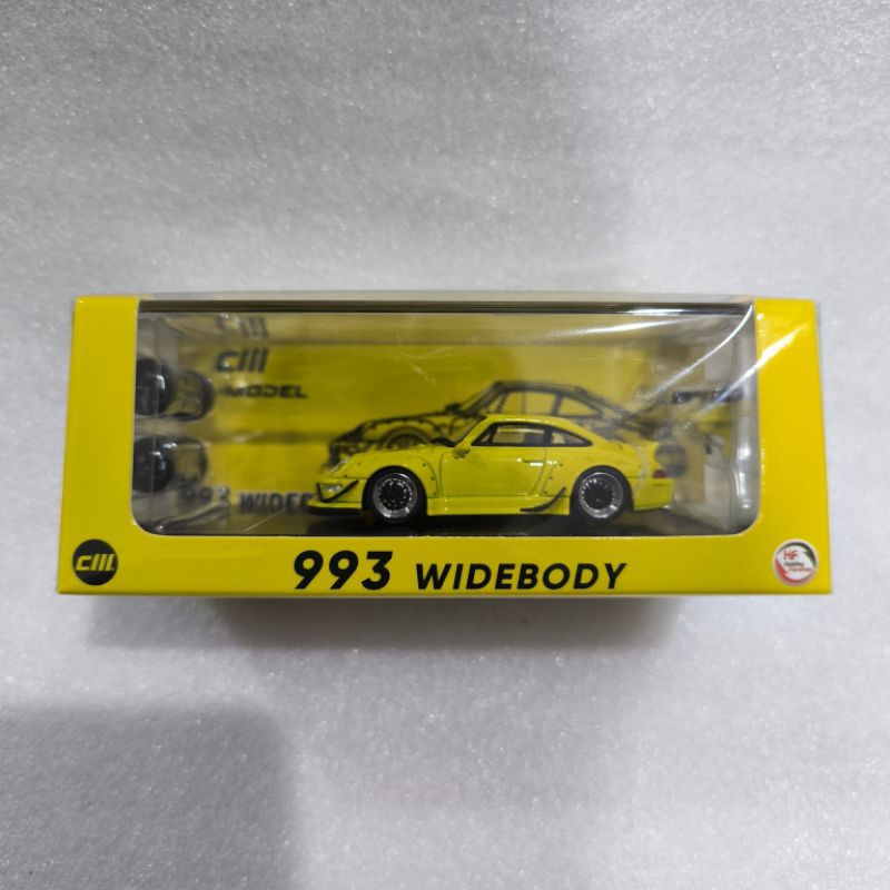 CM MODEL PORSCHE RWB 993 YELLOW INDONESIA EXCLUSIVE