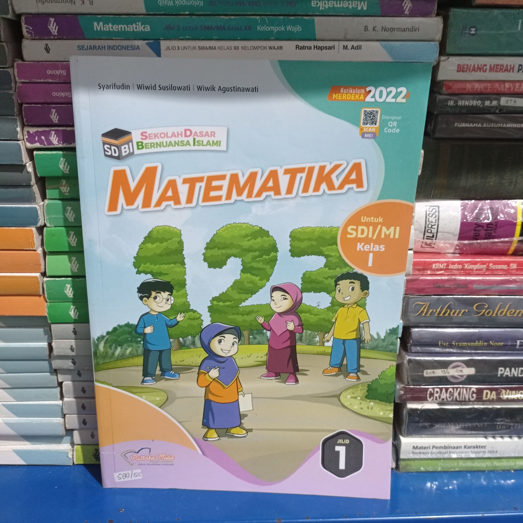 BUKU MATEMATIKA KELAS 1 SD/MIN PUSTAKA MULIA KURIKULUM MERDEKA