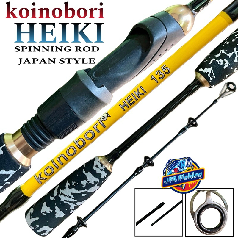 Joran Spinning Rod JS Koinobori HEIKI 135cm <<<