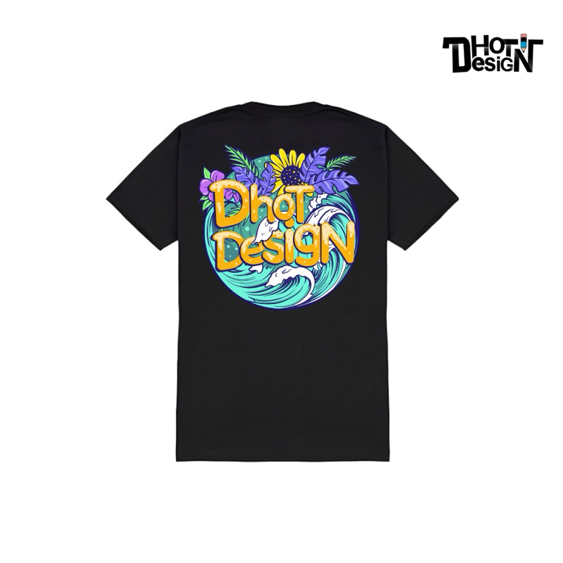 DhotDesign Summer Waves T-shirt