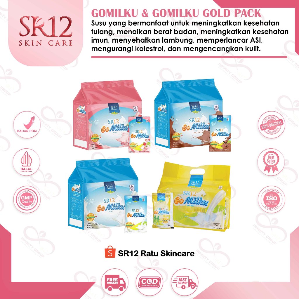 

SUSU KAMBING ETAWA GOMILKU & GOMILKU GOLD SR12 PACK/40SACHET/100gr