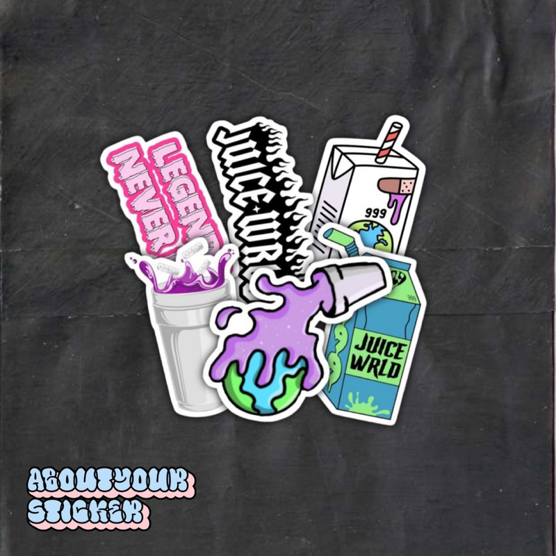 

STICKER PACK JUICEWRDL VOL 3 isi 6pcs