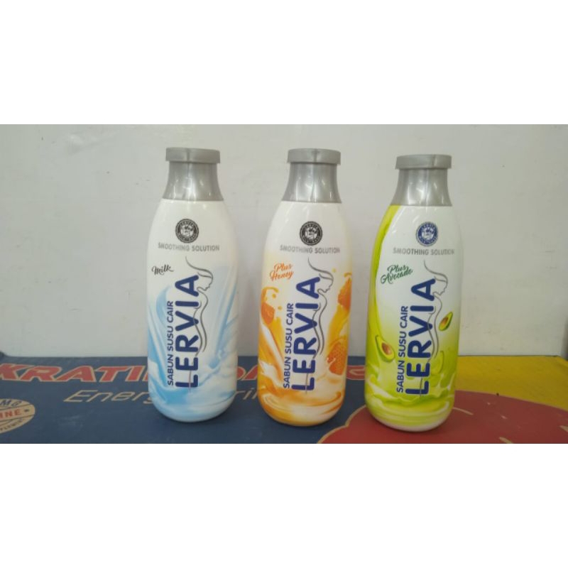 Sabun Susu Lervia Botol 250ml | Sabun Susu Lervia 250ml