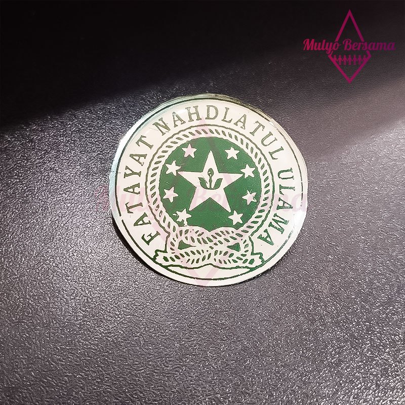 Lencana Pin NU Pin Logo Fatayat NU Pin Fatayat NU Warna Hijau - Mulyo Bersama