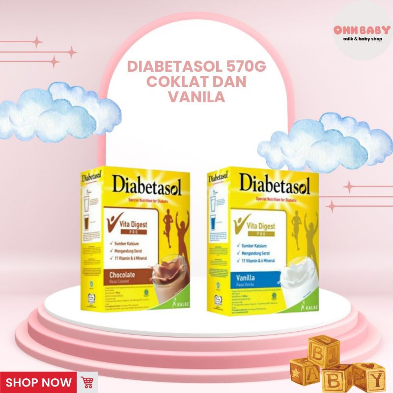 

diabetasol milk 170g,570g &950g