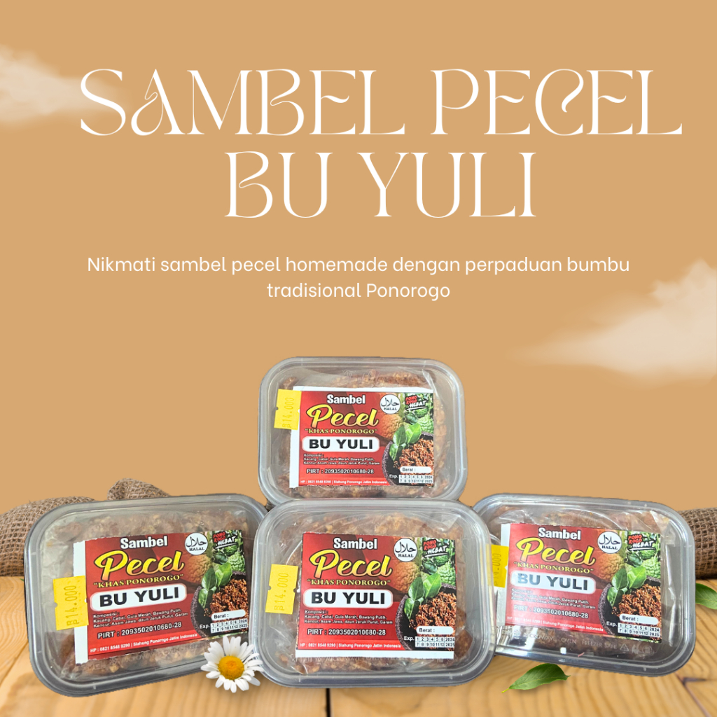 

Sambel Pecel Bu Yuli Khas Ponorogo