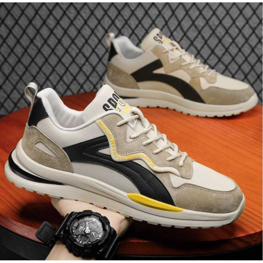 Haechan FREE BOX Sepatu Sneakers Pria Original Sepatu Casual Olahraga Cowok Sport Running Sales LV05