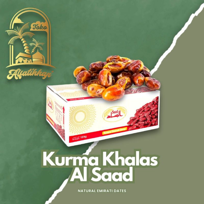 

Kurma Khalas Madinah 1kg repack