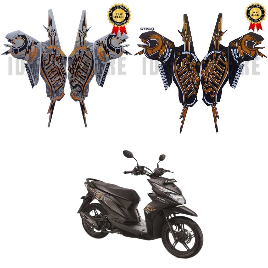 STIKER STRIPING HONDA BEAT STREET 2019 | STRIPING STANDART BEAT STREET 2019 ORIGINAL | TERMURAH