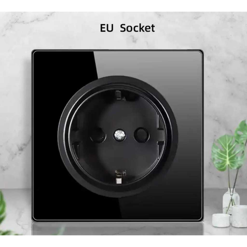 Stop Kontak Tanam Dinding 4 warna Stop Kontak 2 lubang