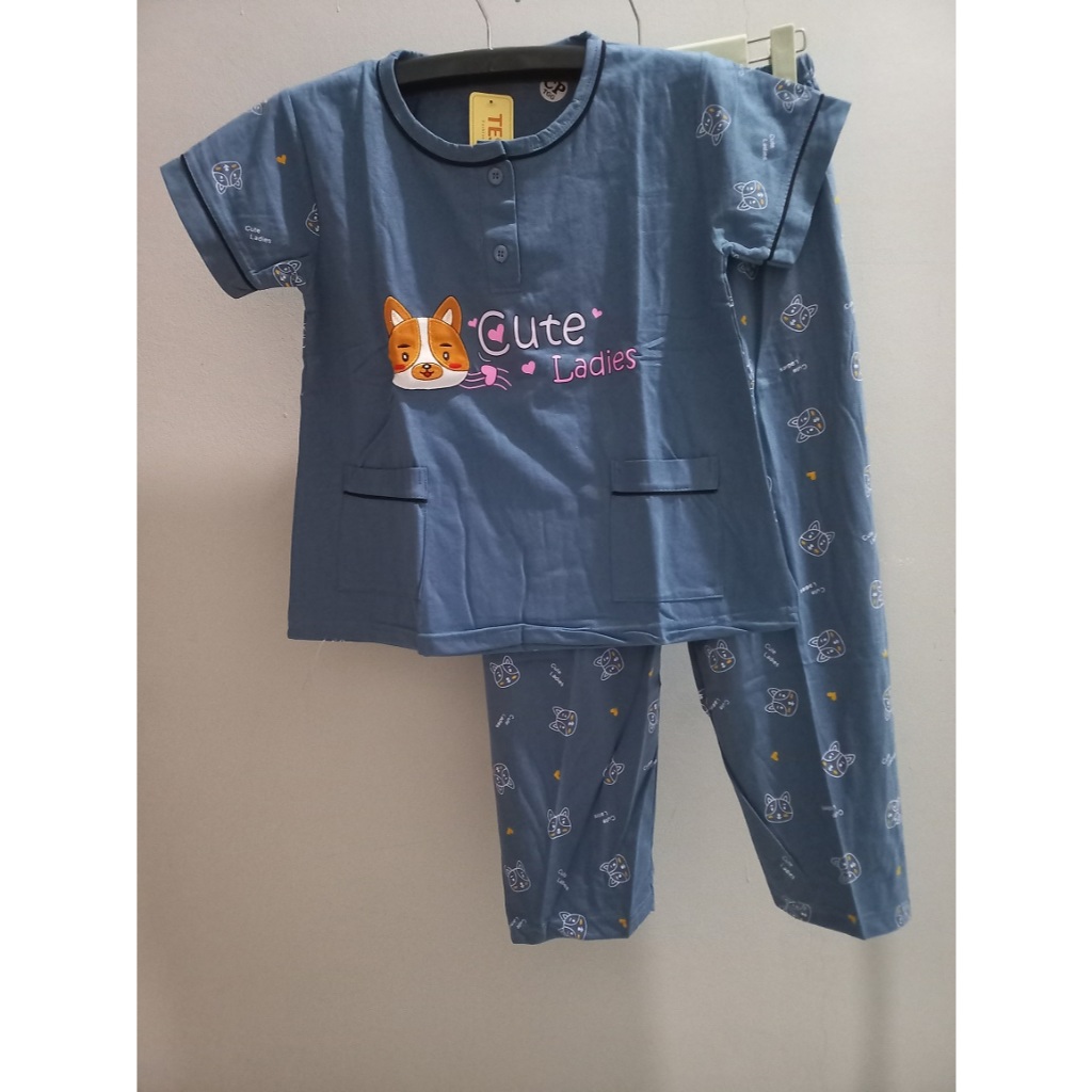 Babydoll CP Tanggung Tessa / Setelan Anak Perempuan (Lengan Pendek Celana Panjang)