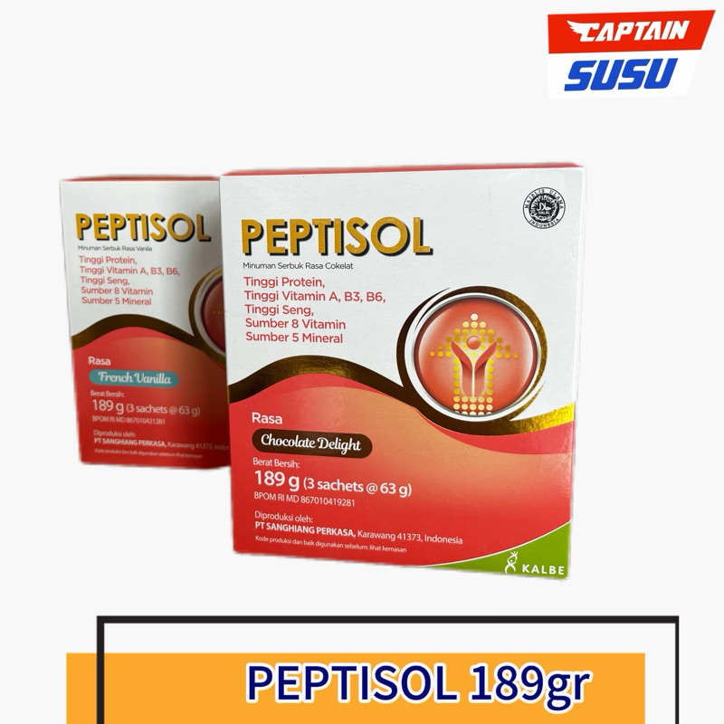 

Peptisol 189gr coklat vanilla